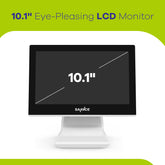 10 Channel Wireless PT Security Camera System, 5MP NVR w/ 10.1'' LCD Monitor, Pan & Tilt IP Cameras AI Human Detection, Remote Access, Smart Motion Alerts, Work with Alexa